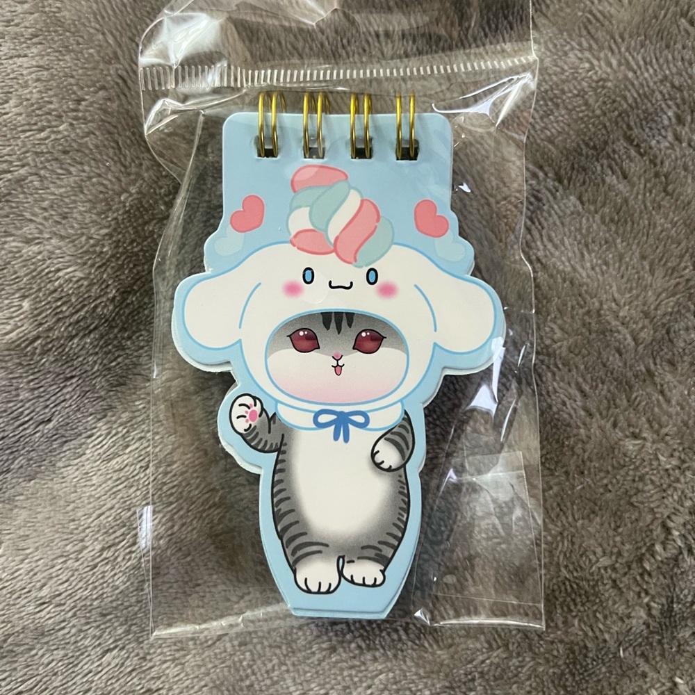 Mofusand Cinnamoroll Mini Memo Pad New